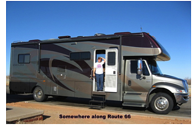 Driving a motor home cross-country
